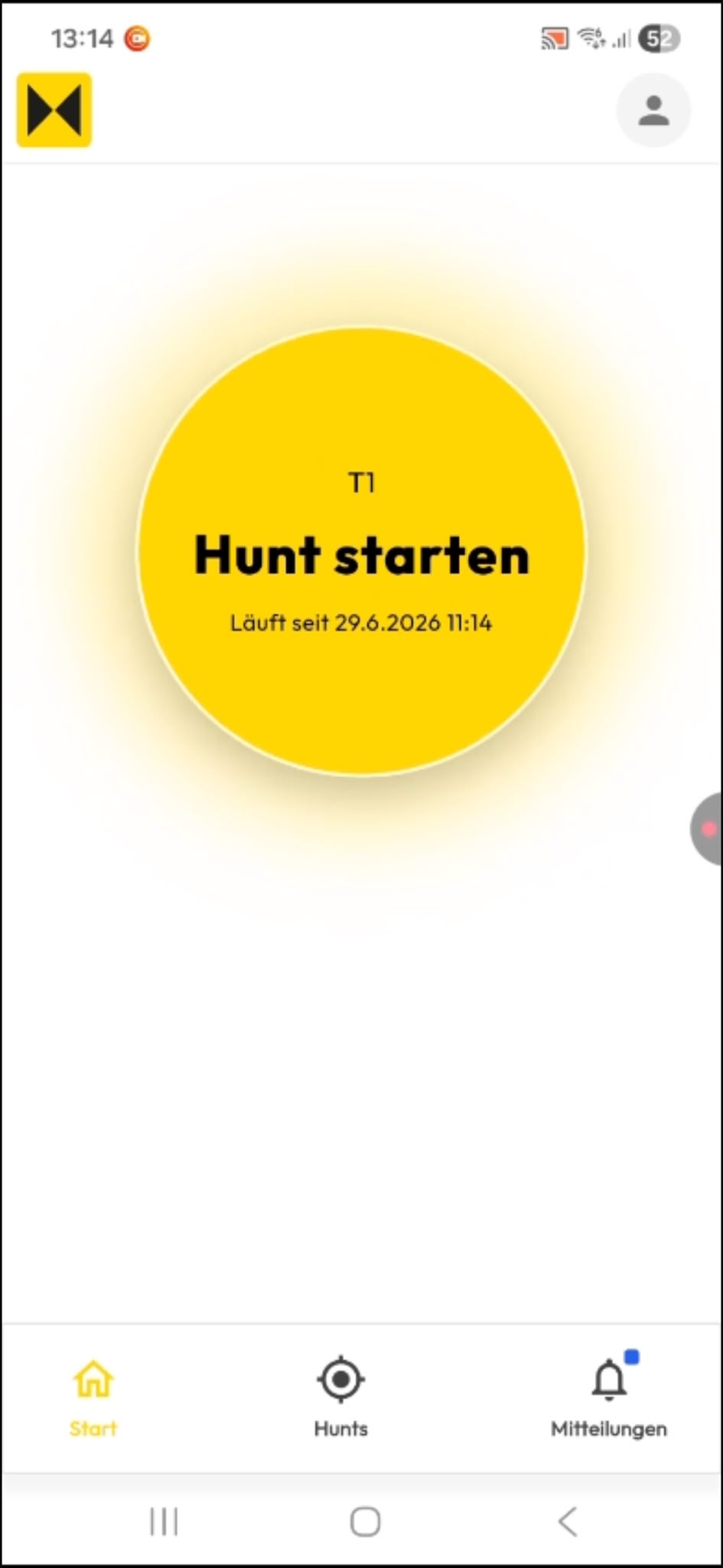Hunt starten